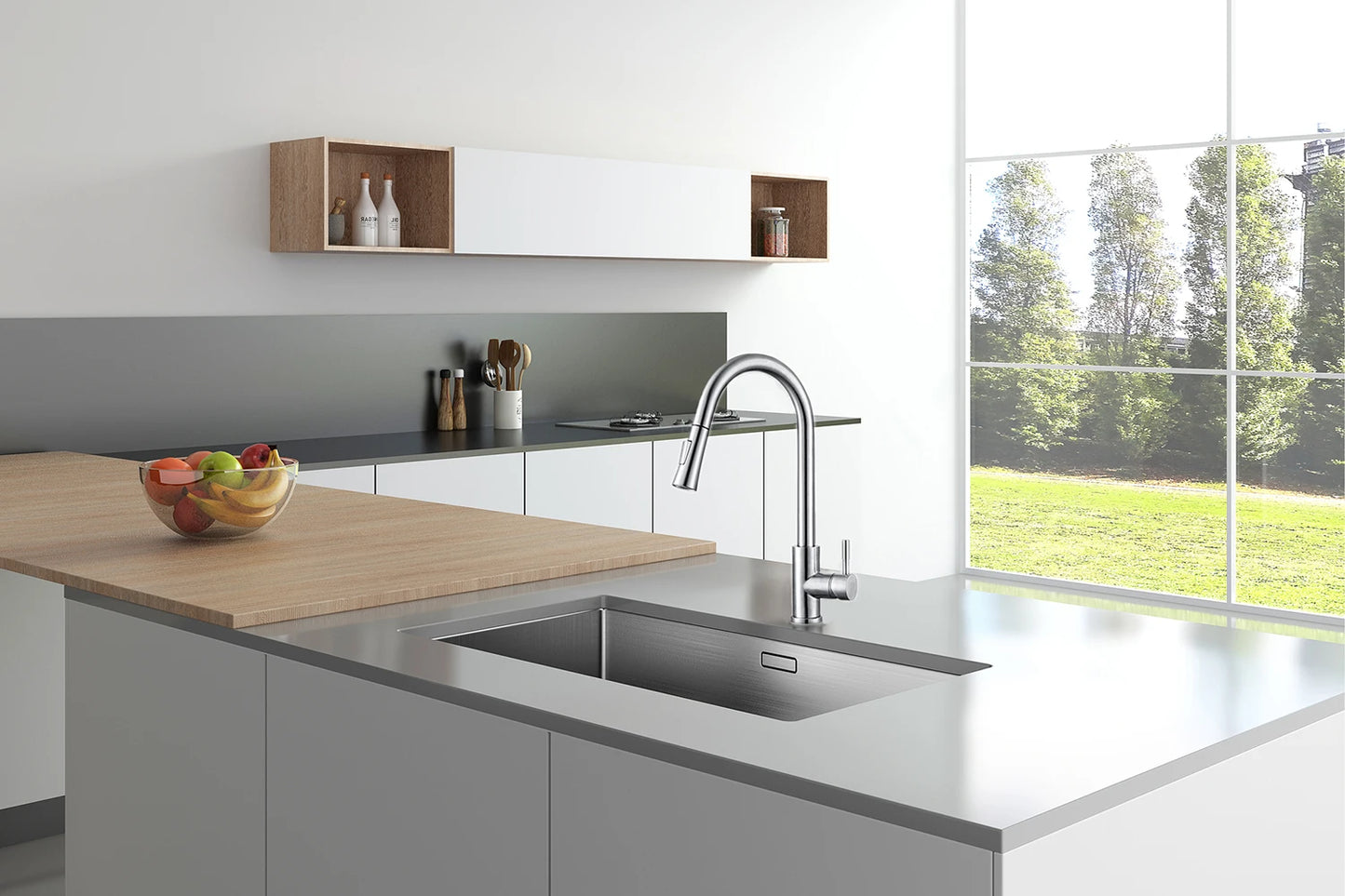 Kitchen Faucet with Touch Control