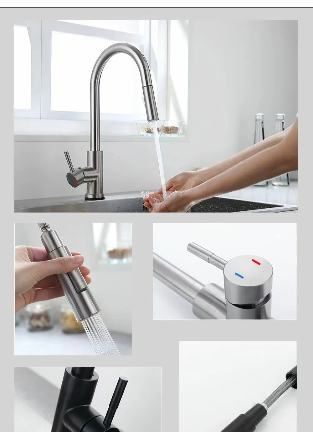 Kitchen Faucet with Touch Control