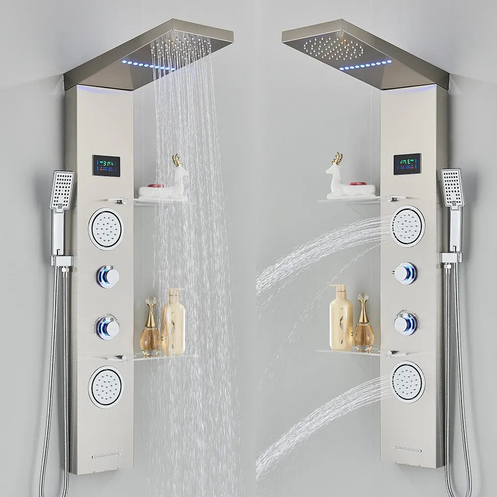 Luxury Shower Panel with Massage