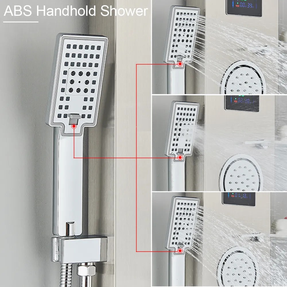 Luxury Shower Panel with Massage