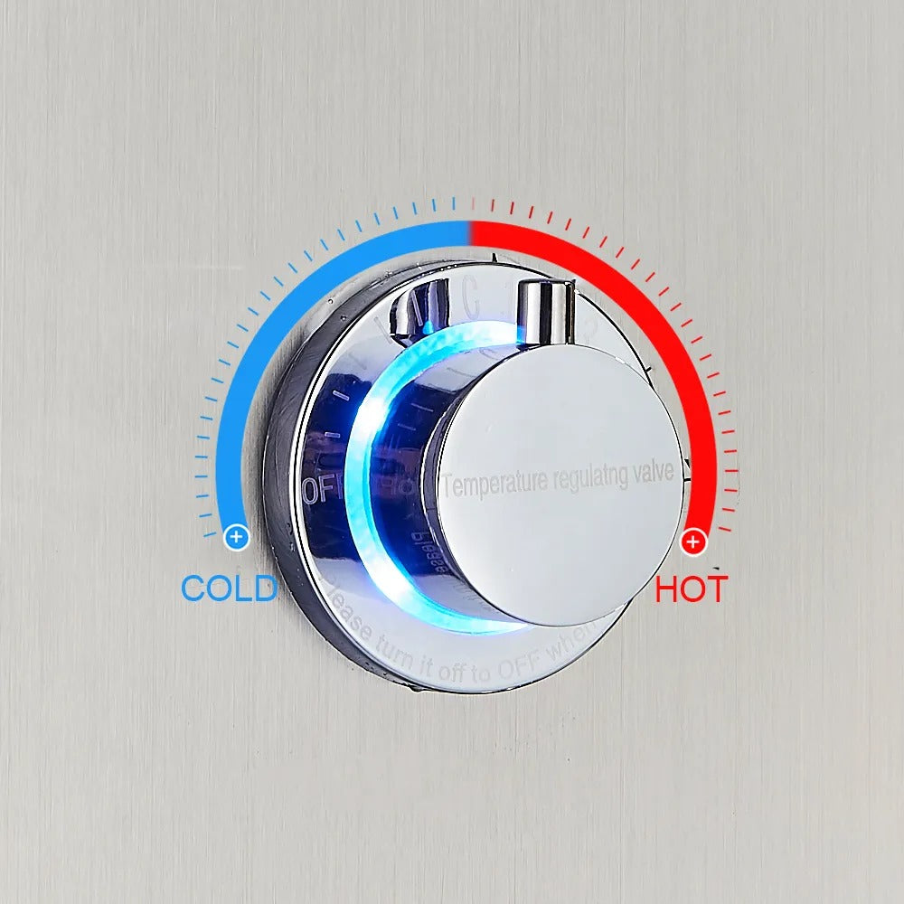Luxury Shower Panel with Massage