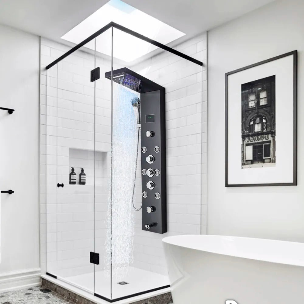 Luxury Shower Panel with Massage